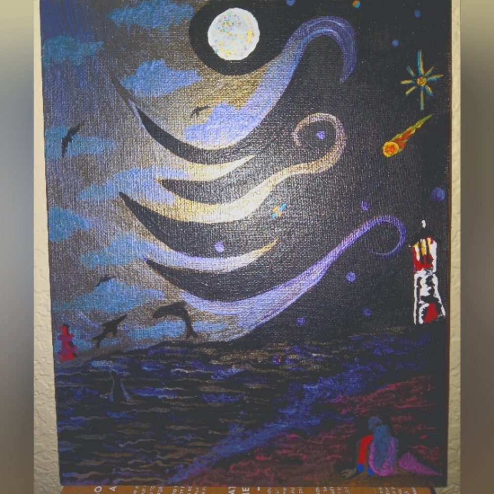Half Worlds Painting